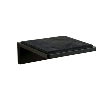 Holly Falls Wall-Mounted Cat Perch - Black