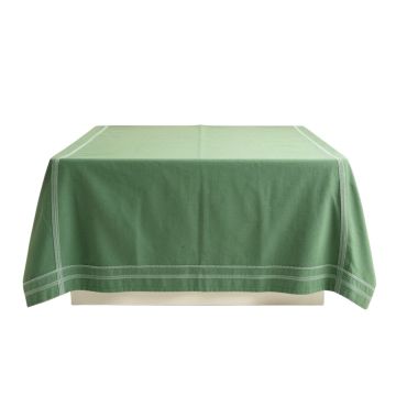 Flint Edge Flat Bed Sheet - Green
