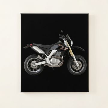 Steeves Dirt Bike With Name Personalized Wall Decal (synthetic illustration; no displayed measurements)
