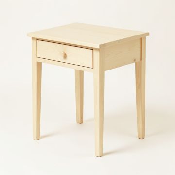 Reed Dale Side Table - Ivory (synthetic illustration; no displayed measurements)