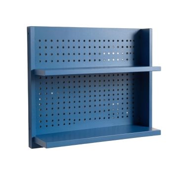 Dune Crossing Empty Wall-Mounted Tool Organizer Panel - Blue