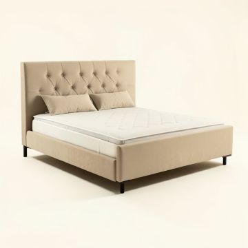 Rothbury Tufted Upholstered Low Profile Platform Bed (synthetic illustration; no displayed measurements)