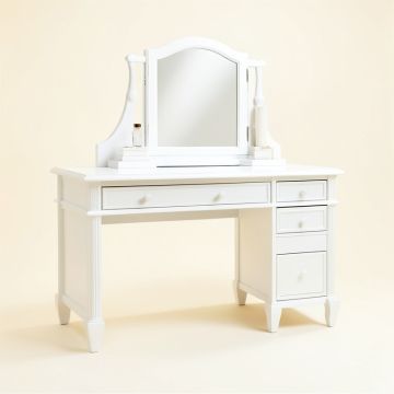 Maximilien Solid Wood Vanity (synthetic illustration; no displayed measurements)