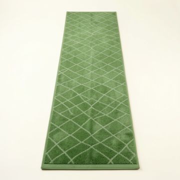 Pine Branch Narrow Runner Rug - Green (synthetic illustration; no displayed measurements)