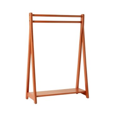 Willow Arc Empty Garment Rack - Terracotta