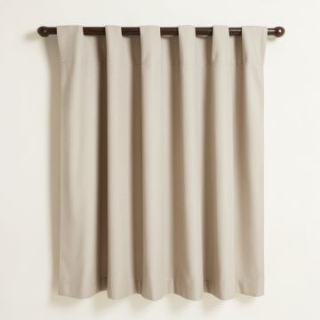 Catriona Semi-Sheer Rod Pocket Curtian Panels (synthetic illustration; no displayed measurements)