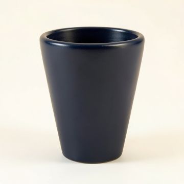Cliff Brook Empty Railing Planter With Integral Brackets - Navy (synthetic illustration; no displayed measurements)