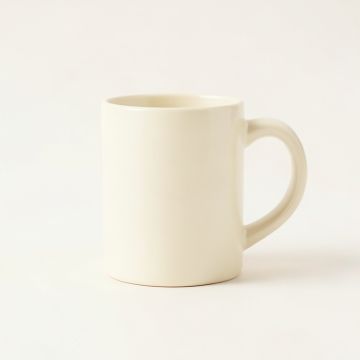Heath Dale Ceramic Mug - Ivory (synthetic illustration; no displayed measurements)