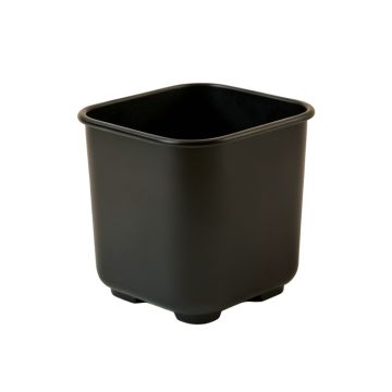 Rowan Crest Empty Raised Planter - Black