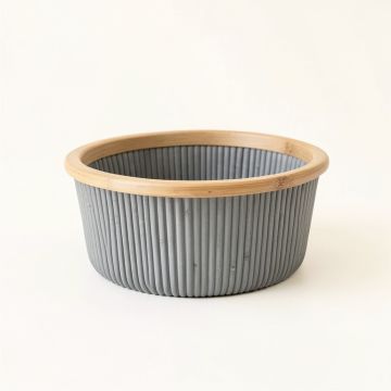 Ridge Bluff Empty Storage Basket - Gray (synthetic illustration; no displayed measurements)