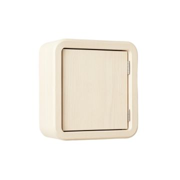 Aspen Bluff Wall-Mounted Entry Cabinet - Ivory