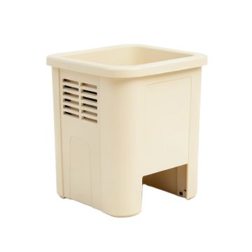 Oak Canyon Closed Garden Compost Bin - Cream