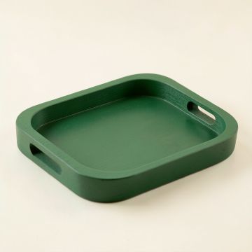 Aspen Bend Serving Tray - Green (synthetic illustration; no displayed measurements)