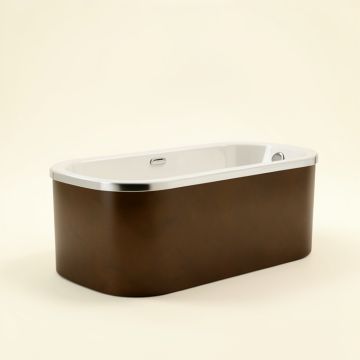 67 '' X 32 '' Freestanding Soaking Acrylic Bathtub (synthetic illustration; no displayed measurements)