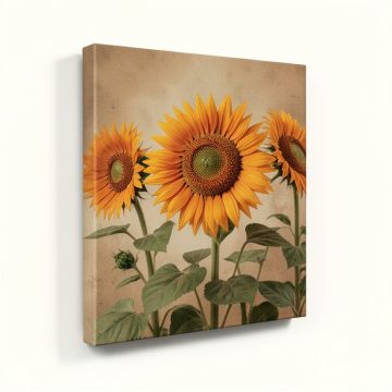 Rustic Sunflowers (synthetic illustration; no displayed measurements)