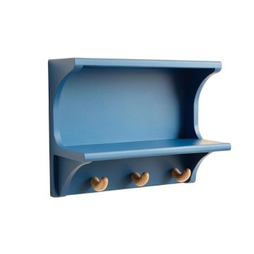 Stone Crossing Wall-Mounted Entryway Organizer Shelf - Blue