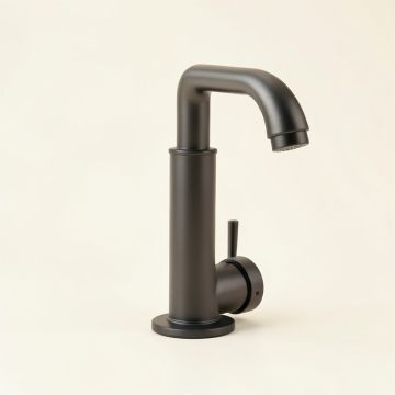 Artifacts Single-Hole Kitchen Sink Faucet With Pull-Down Spout And Berrysoft™ (synthetic illustration; no displayed measurements)