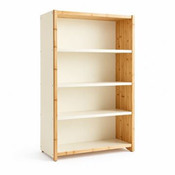 Rowan Edge Freestanding Bookcase - Cream