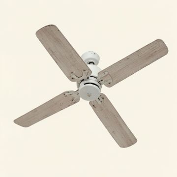 Weathered Ceiling Fan Blade (synthetic illustration; no displayed measurements)