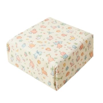 Bow Print Four-Piece Nursery Decor Set