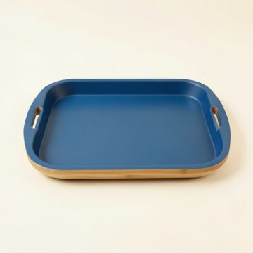 Linden Brook Serving Tray - Blue (synthetic illustration; no displayed measurements)