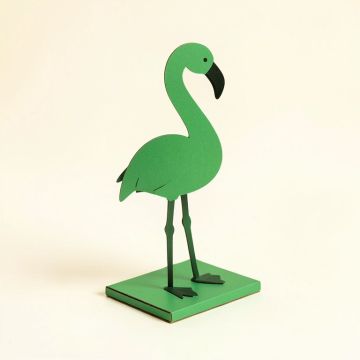 Flamingos Cardboard Standup (synthetic illustration; no displayed measurements)