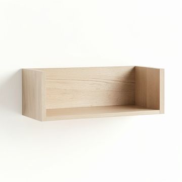 Cove Branch Wall-Mounted Shelf - Beige (synthetic illustration; no displayed measurements)