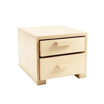 Sage Bend Small-Parts Storage Drawer Cabinet - Ivory