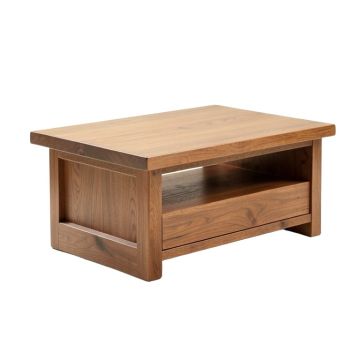 Dominee Solid Wood Coffee Table With Storage