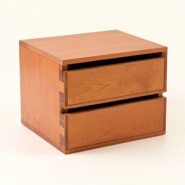 Birch Arc Under-Desk Drawer Unit (synthetic illustration; no displayed measurements)