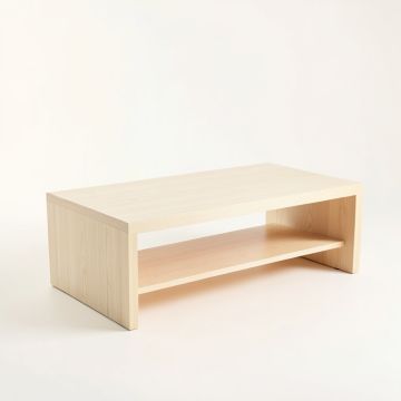 Alder Branch Coffee Table - Ivory (synthetic illustration; no displayed measurements)