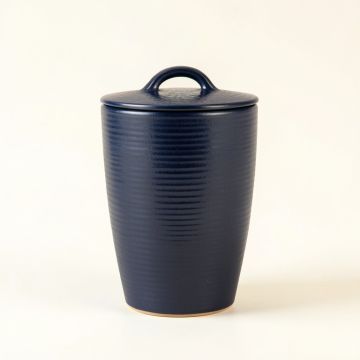 Cliff Canyon Storage Canister With Lid - Navy (synthetic illustration; no displayed measurements)