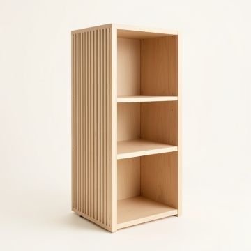 Rowan Bend Narrow Cubby Tower - Beige (synthetic illustration; no displayed measurements)