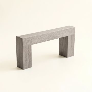 Elm Branch Cabinet Handle Without Packaging - Gray (synthetic illustration; no displayed measurements)