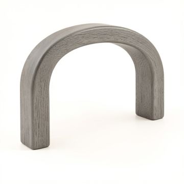 Oak Crest Cabinet Handle Without Packaging - Gray (synthetic illustration; no displayed measurements)