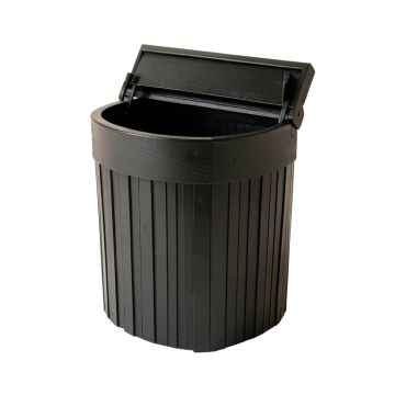Cedar Crest Closed Garden Compost Bin - Black