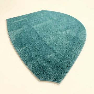 Massimo Medallion Textured Weave Teal Indoor/Outdoor Area Rug (synthetic illustration; no displayed measurements)
