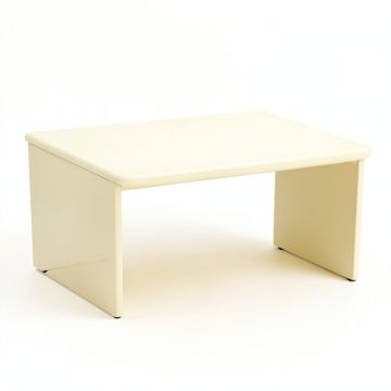Ash Field Desktop Monitor Riser - Cream (synthetic illustration; no displayed measurements)