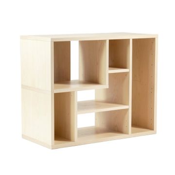 Aspen Dell Desktop Shelving Unit - Ivory