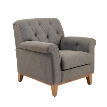 Belliveau 35.43 '' Wide Tufted Revolution Performance Fabrics® Armchair (synthetic illustration; no displayed measurements)