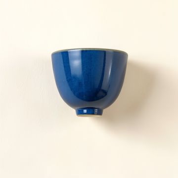 Cove Canyon Wall Sconce Mounted On A Plain Wall - Blue (synthetic illustration; no displayed measurements)