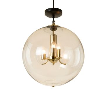 Shaded Globe Chandelier