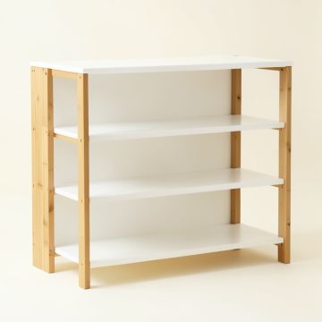 Olive Canyon Empty Seed-Starting Shelving Unit Without Lights - White (synthetic illustration; no displayed measurements)