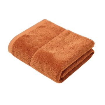 Fern Bluff Bath Towel - Terracotta (synthetic illustration; no displayed measurements)
