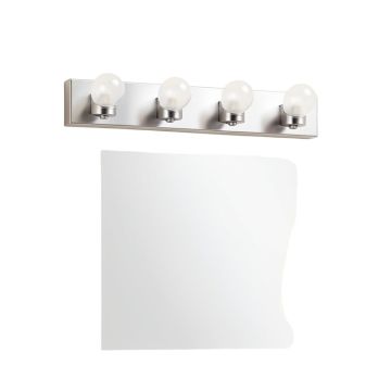 Dove Creek 4-Light Satin Nickel Bath Light