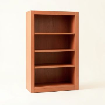 Olive Crossing Freestanding Bookcase - Terracotta (synthetic illustration; no displayed measurements)