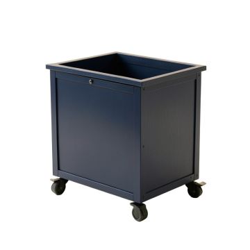 Laurel Bend Empty Rolling Workshop Cart - Navy