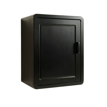 Olive Bridge Wall-Mounted Laundry Cabinet - Black