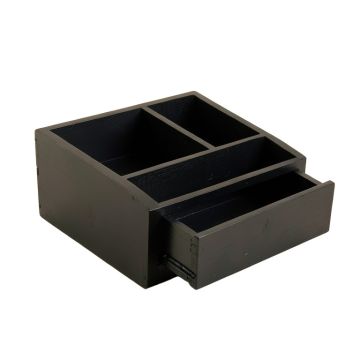 Cliff Bridge Empty Coffee-Station Organizer - Black