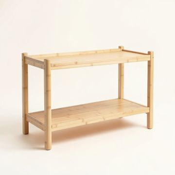 Cliff Bend Empty Countertop Canister Rack - Beige (synthetic illustration; no displayed measurements)